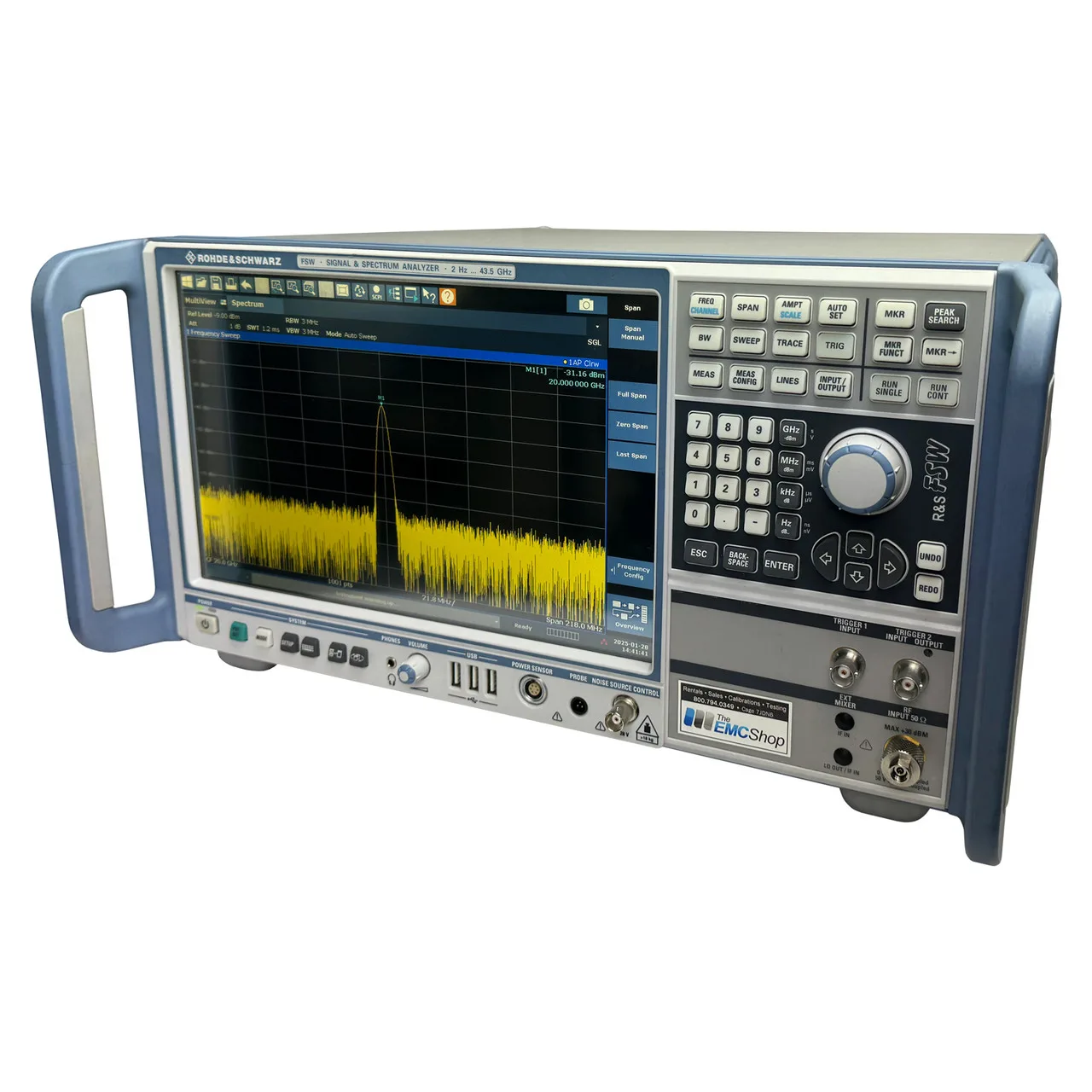 Rohde & Schwarz FSW43 signal and spectrum analyzer