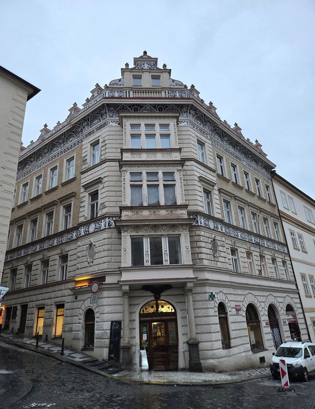 Fragner's Pharmacy at the Black Eagle in Prague