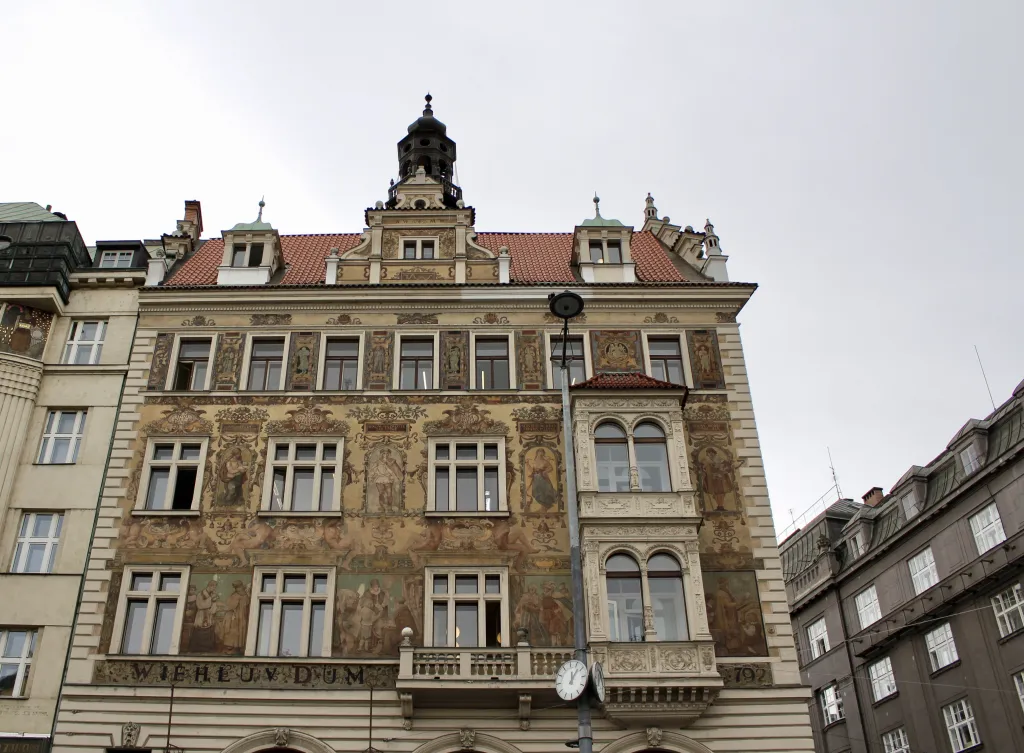 Wiehl House on Wenceslas Square in Prague